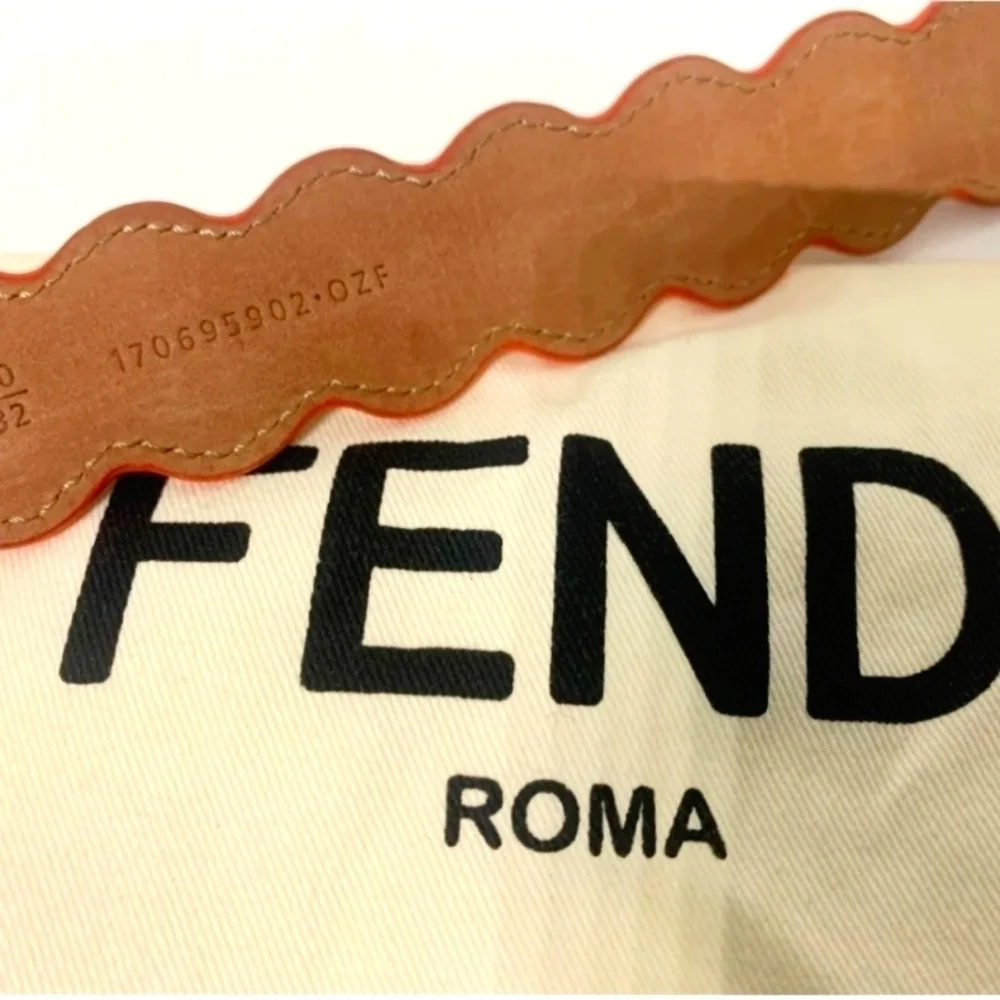 Fendi | Studded Leather Belt